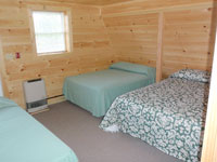 Log Cabin Rental Photos - Upstairs, View 1 - North Country Rivers